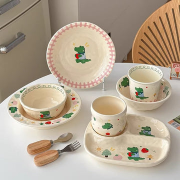 Mr. Crocodile Handmade Ceramic Tableware