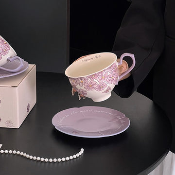 Purple Sakura Coffee Mug