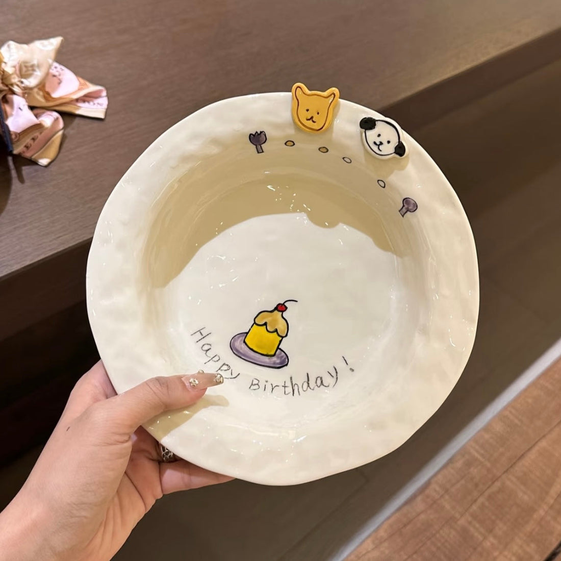 Happy Birthday Ceramic Bowl