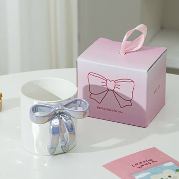 Pearlescent Bow Mug