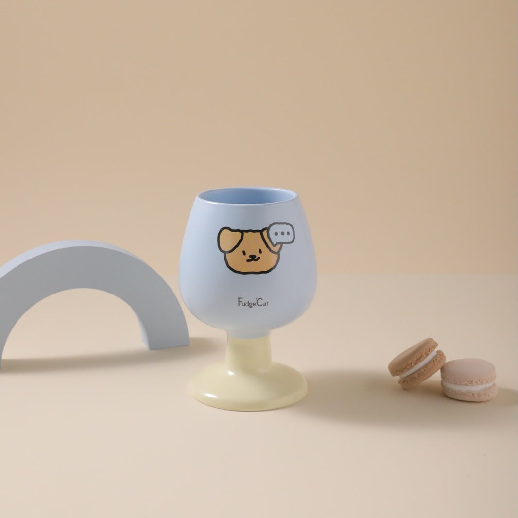 Cartoon Ceramic Goblet
