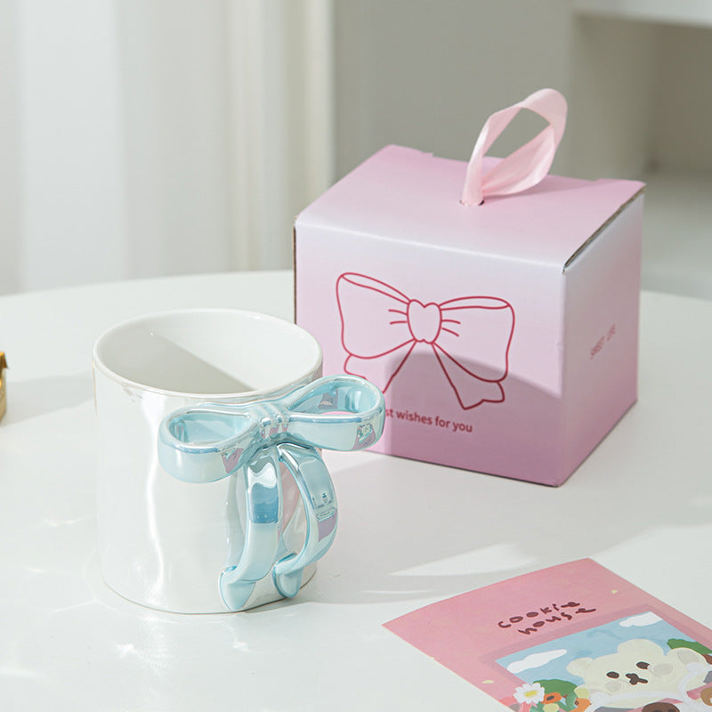 Pearlescent Bow Mug